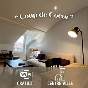 Appartement Esprit Cocooning / Secteur Centre / Netflix, Roanne